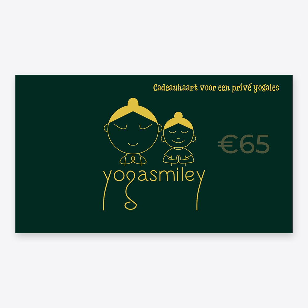 Prive yoga les cadeaukaart